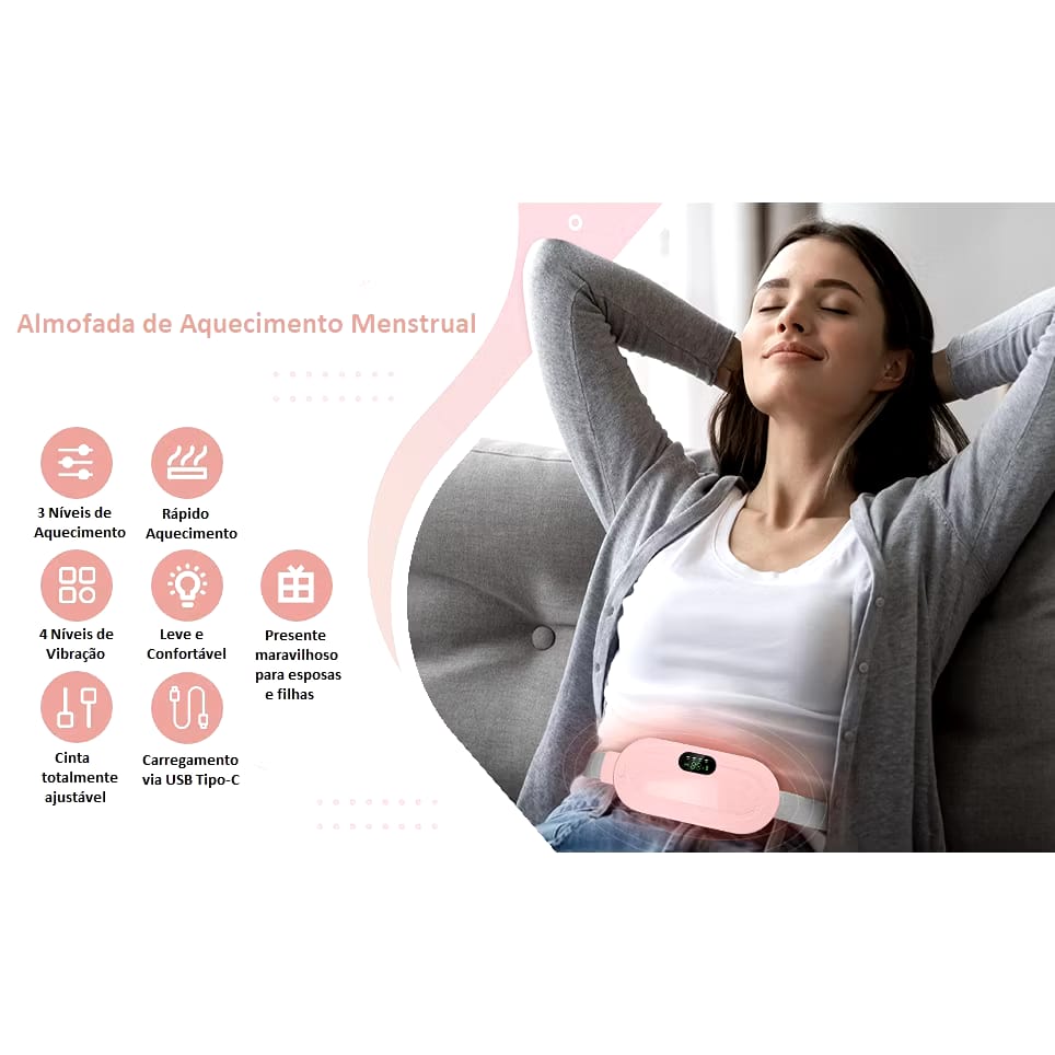 span stCinta Térmica Tratamento Dor Cólicas Menstruais Massageador (1)